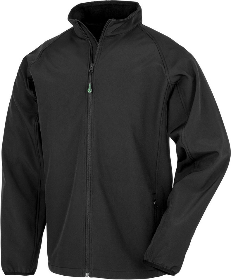 Result Outdoorjacke Recycled 2-Layer Printable Junior Softshell Jacket von Result