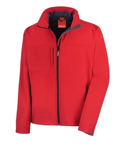 Result R121M Herren Klassische Softshell Jacke - Rot - L von Result