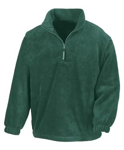 Result R33X Herren Polartherm Fleece mit Reißverschluss am Hals - Waldgrün - L von Result