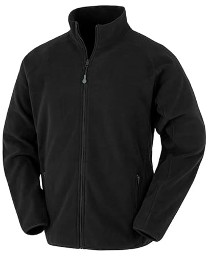 Result R903X Unisex Recycelt Polarthermic Vlies Jacke - Schwarz - 2XL von Result
