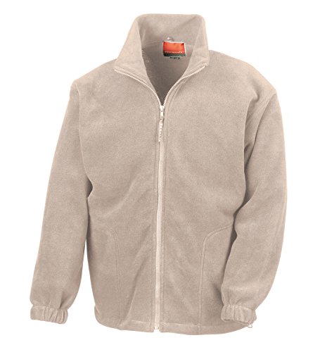 Result RT36A Active Fleece Jacke Herren Jacke Unisex Fleecejacke, Farbe:Natural, Größen:XXL von Result