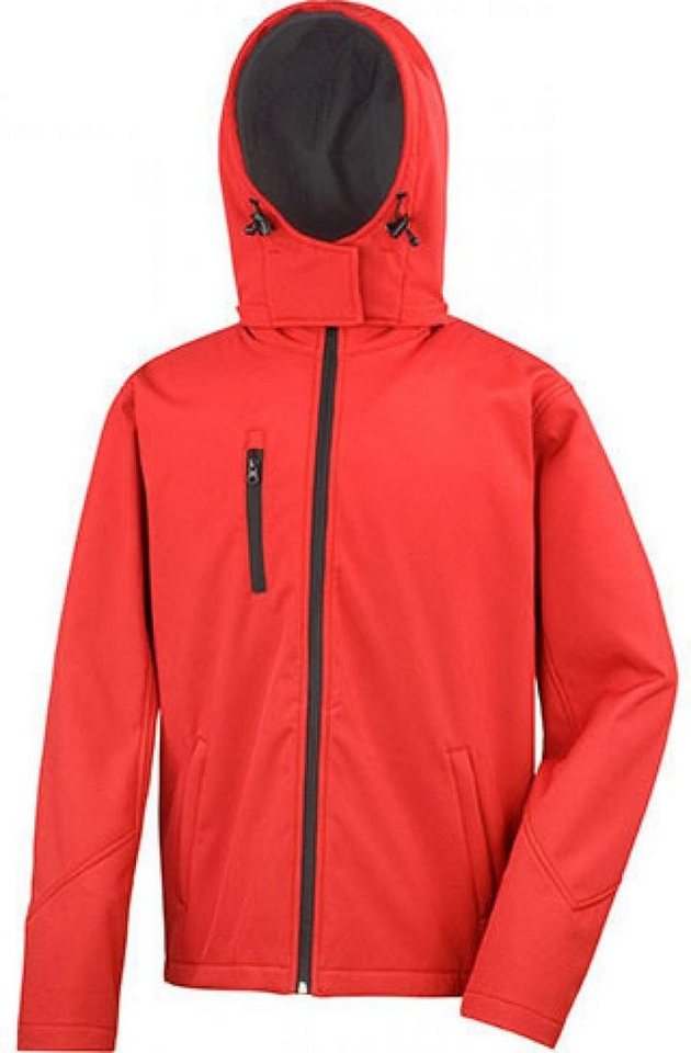Result Softshelljacke Mens Core Lite Hooded Soft Shell Jacket von Result