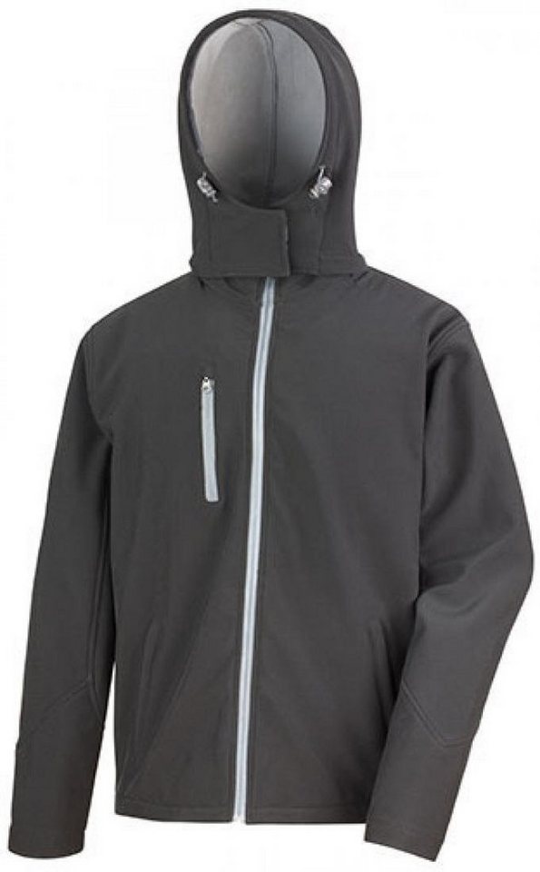 Result Softshelljacke Mens Core Lite Hooded Soft Shell Jacket von Result