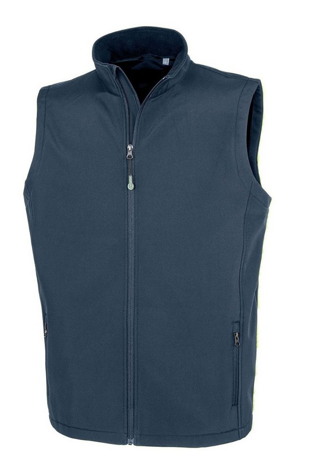 Result Softshellweste Mens Recycled 2-Layer Softshell Bodywarmer Weste RT902M von Result
