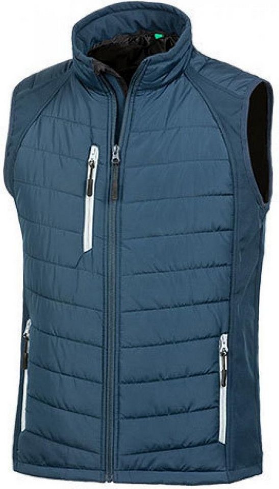 Result Funktionsweste Herren Black Compass Softshell Gilet von Result