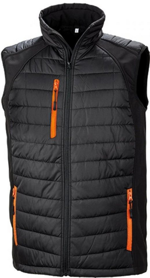 Result Funktionsweste Herren Black Compass Softshell Gilet von Result