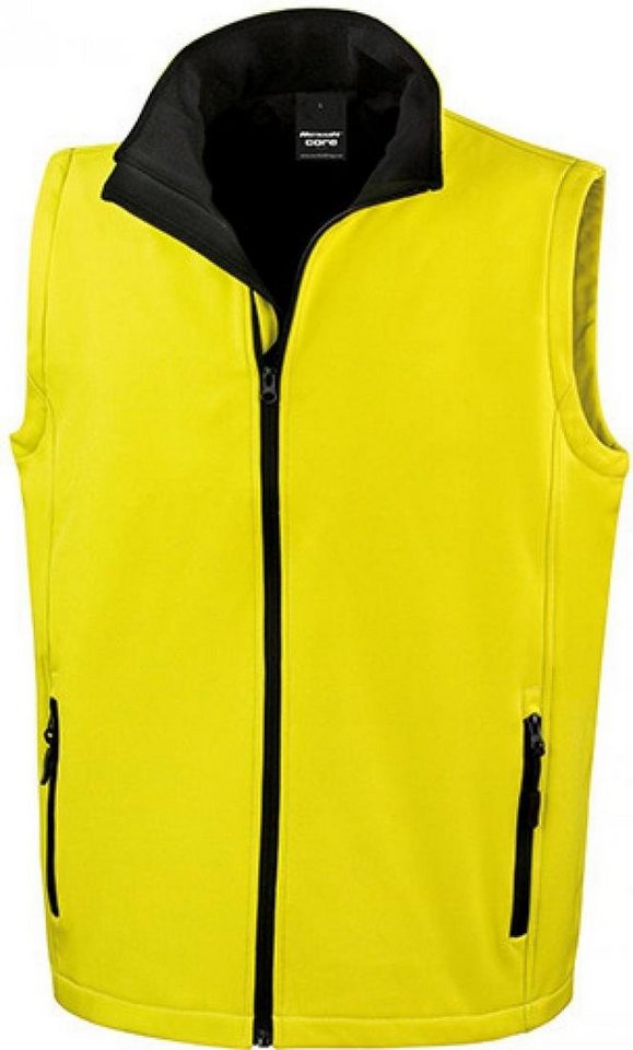 Result Funktionsweste Herren Soft Shell Bodywarmer / Wasserabweisend, atmungsaktiv von Result