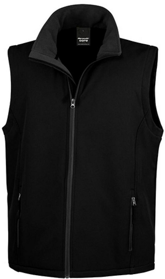 Result Funktionsweste Herren Soft Shell Bodywarmer / Wasserabweisend, atmungsaktiv von Result