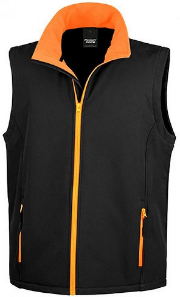 Result Funktionsweste Herren Soft Shell Bodywarmer / Wasserabweisend, atmungsaktiv von Result