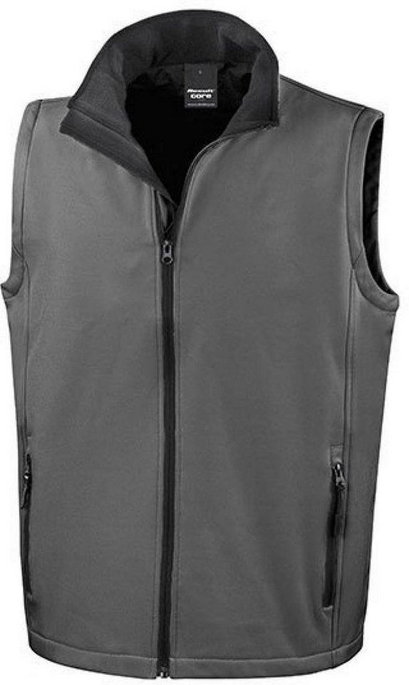 Result Funktionsweste Herren Soft Shell Bodywarmer / Wasserabweisend, atmungsaktiv von Result