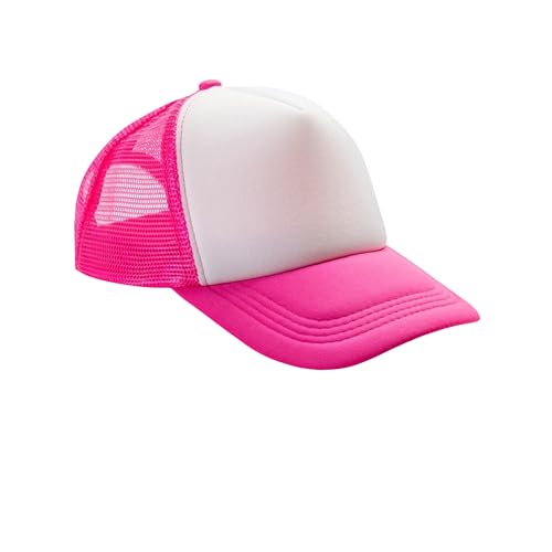 Result - Trucker Cap Detroit (Einheitsgröße) (Flamingo-Rosa/Weiß) von Result