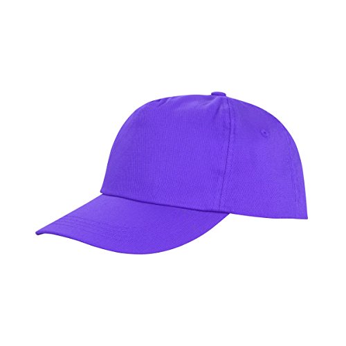 Result Unisex Baseball Kappe Core Houston 5 Panel Printers (2 Stück/Packung) (Einheitsgröße) (Violett) von Result