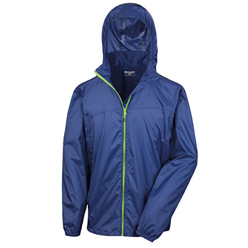 Result Unisex Regenjacke HDI Quest Hydradri 3000 Jacke Mehrfarbig Royal/Lime XXL von Result