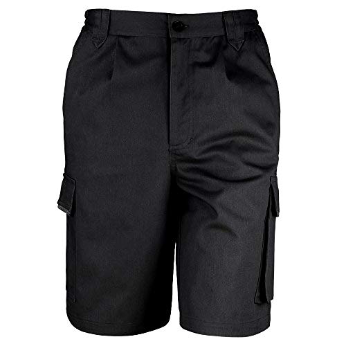 Result Unisex Work-Guard Action Shorts (XL) (Schwarz) von Result