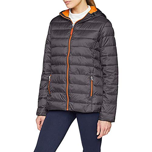 Result Urban Snowbird Damen Steppjacke mit Kapuze (L) (Grau/Orange) von Result