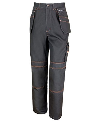 Result WORK-GUARD Herren Cargohose Work-Guard Lite X-Over Holster Hose R323X Black M von Result