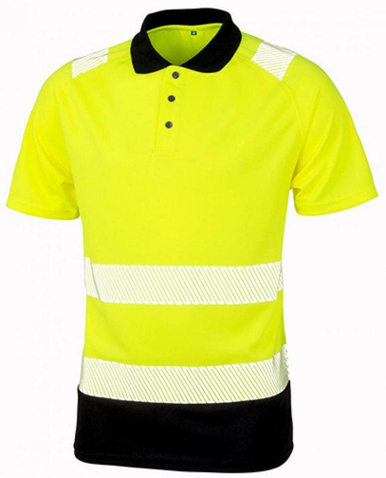 Result Warnschutz-Shirt Recycled Safety Polo Shirt - Schnell trocknend von Result