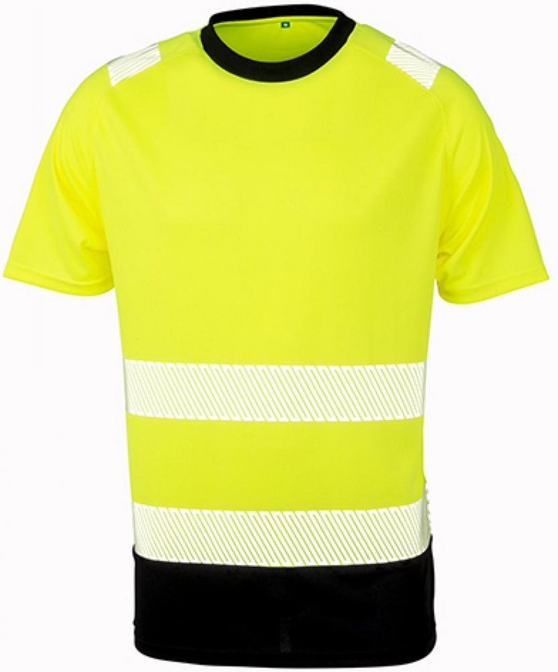 Result Warnschutz-Shirt Recycled Safety T-Shirt - Sicherheitstshirt - Atmungsaktiv von Result