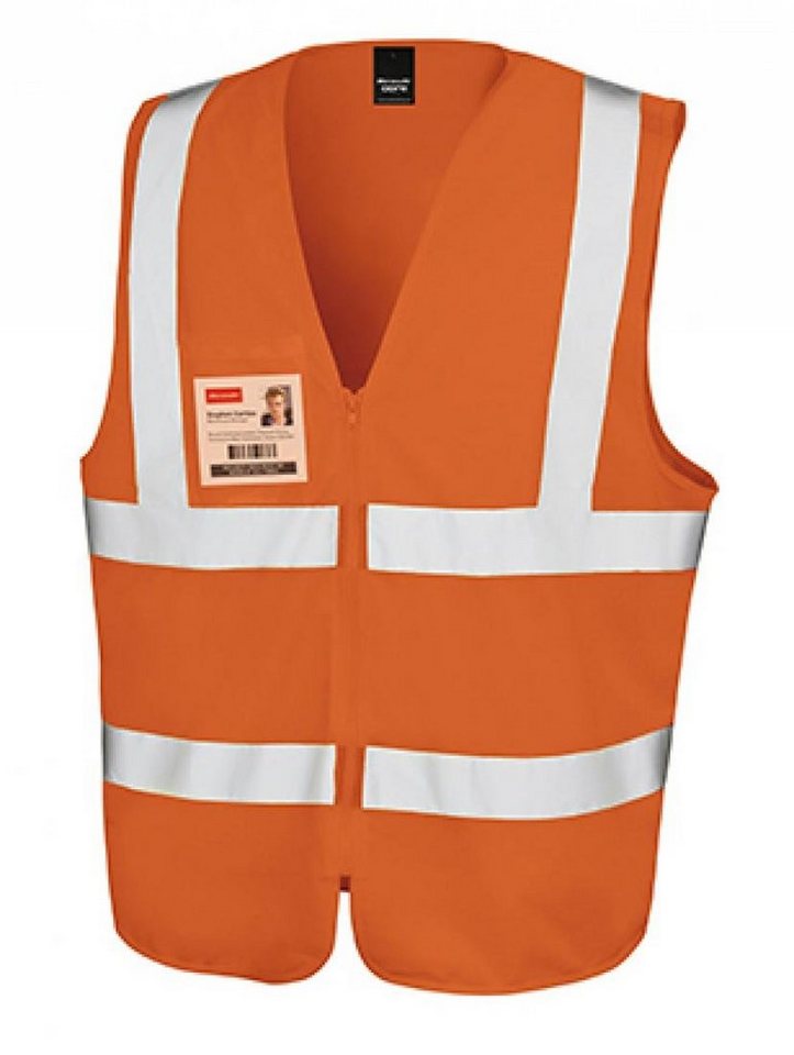 Result Warnweste Herren Core Zip Safety Tabard / EN20471 Klasse 2 von Result