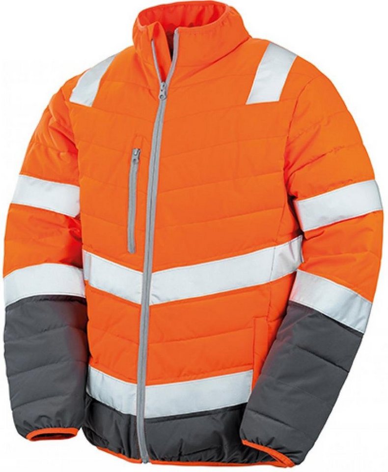 Result Warnweste Herren Soft Padded Safety Jacke / ISO EN20471:2013 Klasse 2 von Result