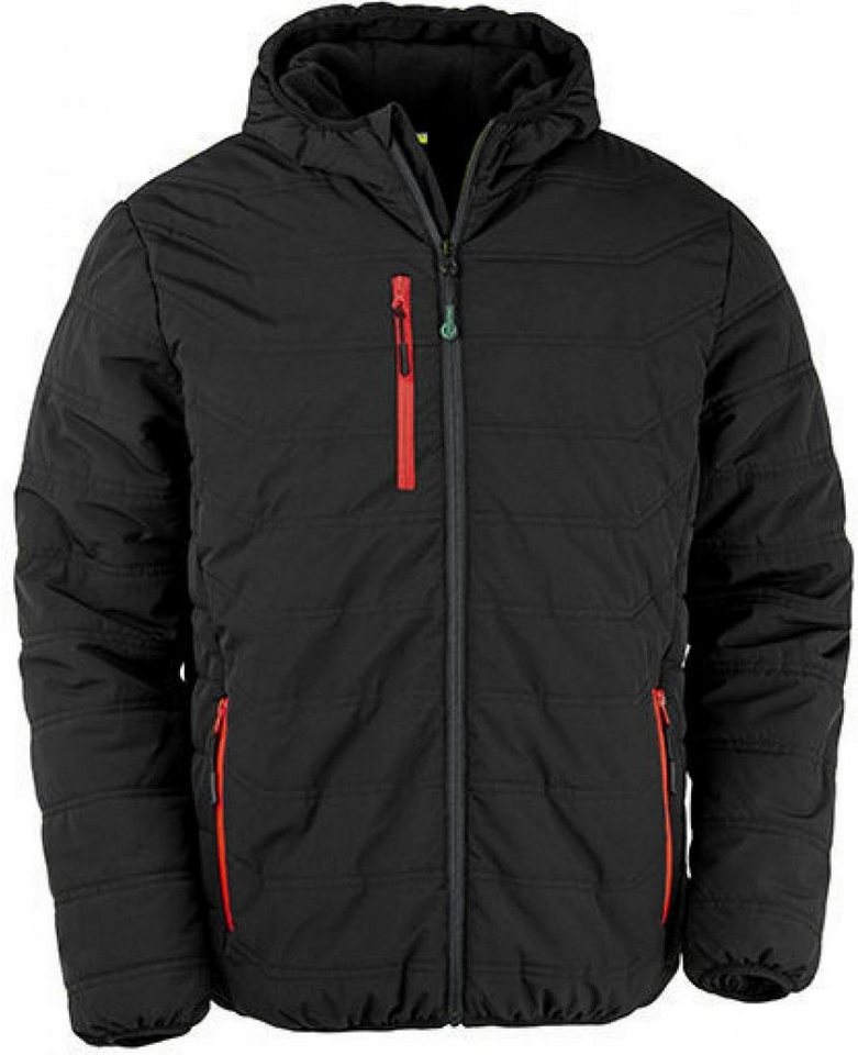 Result Outdoorjacke Recycled Black Compass Padded Winter Jacket von Result