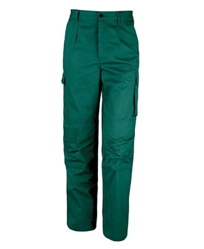 Result Work Guard R308M Herren Action Hose (Regulär) - Flaschengrün - 3XL von Result