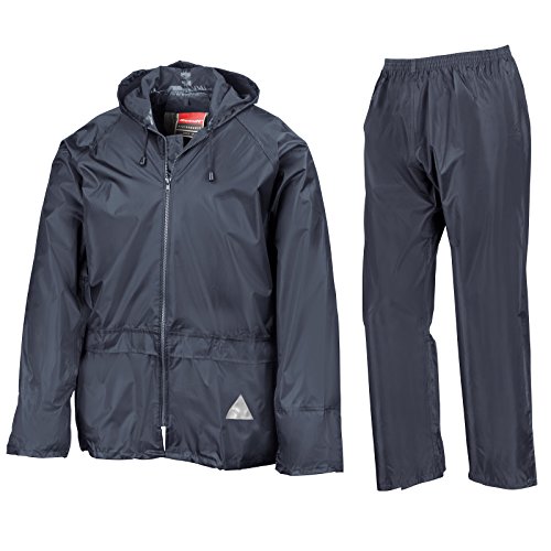 Weatherguard Regen-Anzug - Farbe: Navy - Größe: XXL Weatherguard Regen-Anzug - Farbe: Navy - Größe: XXL von Result