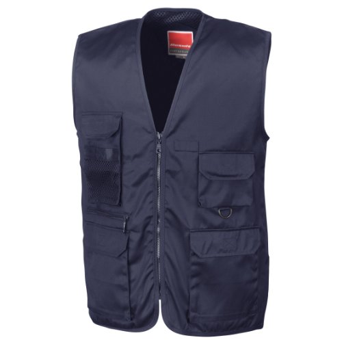 Work-Guard Safari Waistcoat - Farbe: Midnight Navy - Größe: M von Result