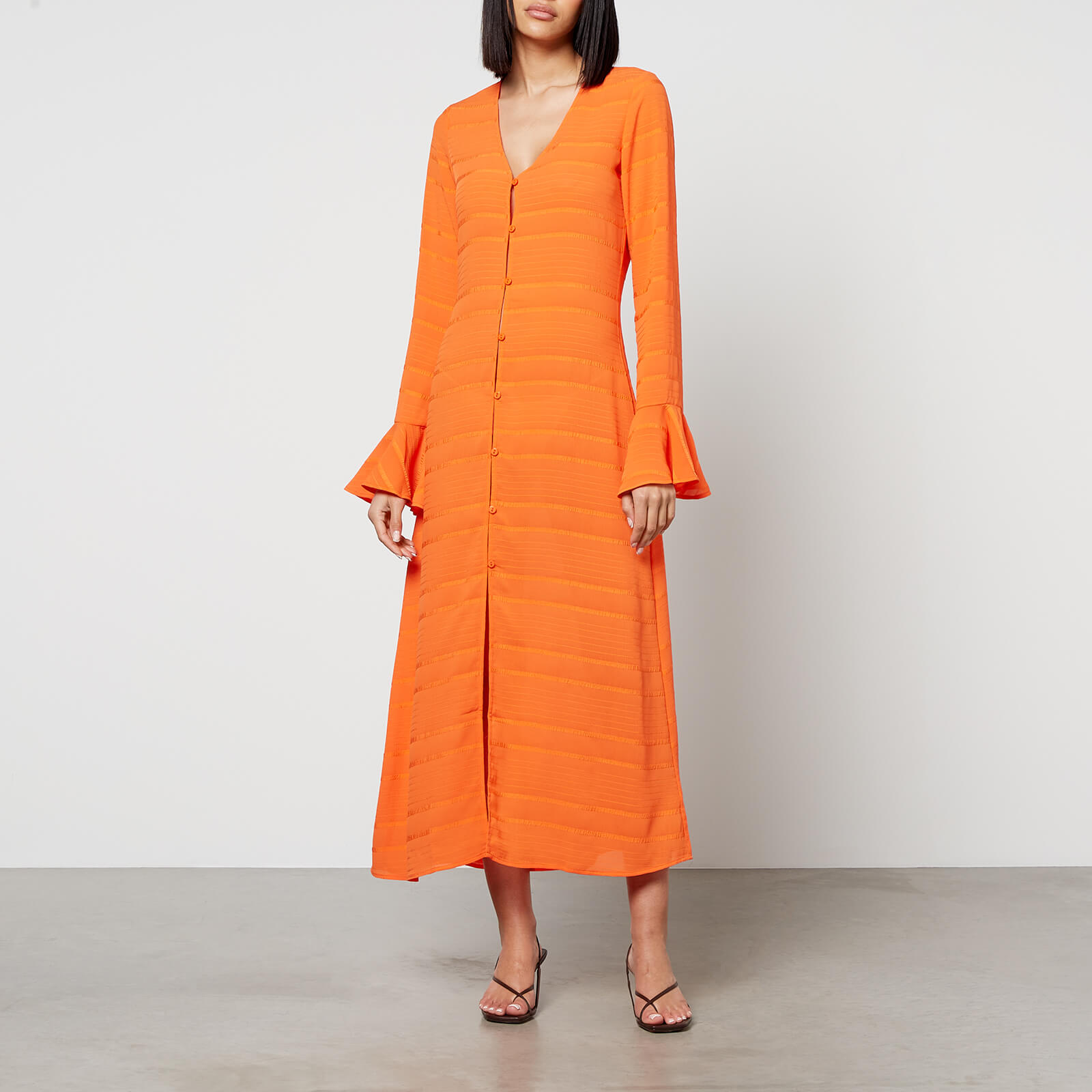 Résumé Rey Crepe-Jacquard Midi Dress - DK 34/UK 6 von Résumé