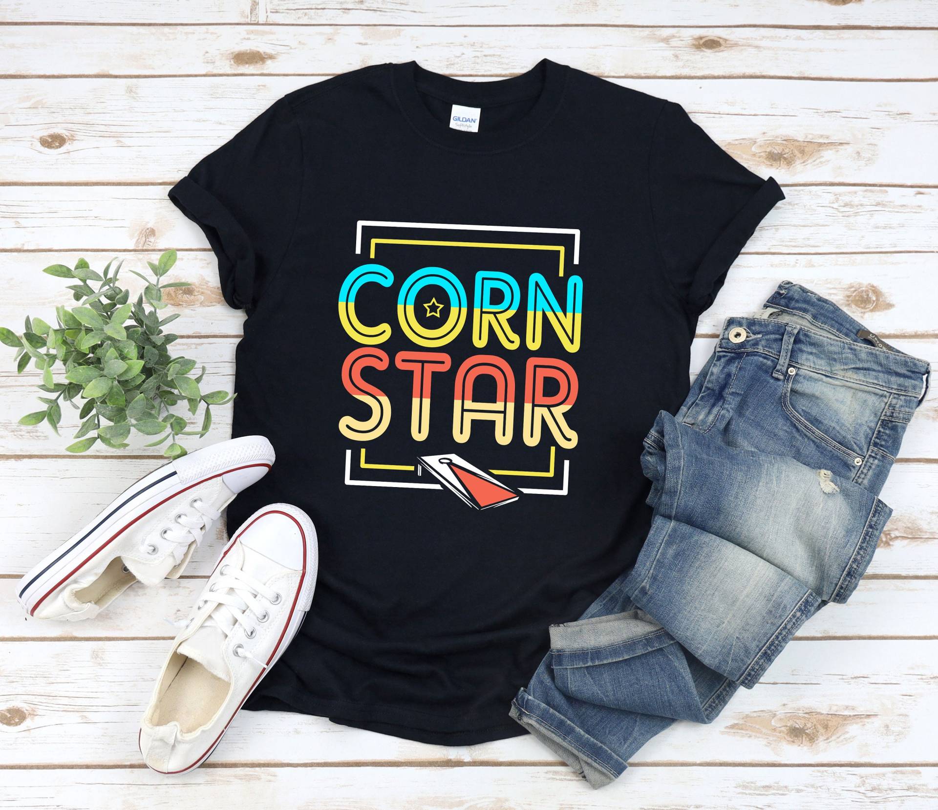 Cornhole Shirt, Retro Cornhole, Vintage Sport, Shirts Für Männer, Team Cornhole Shirt, Retro Cornhole, Vintage Sport, Shirts Für Männer, Team von Retailorie