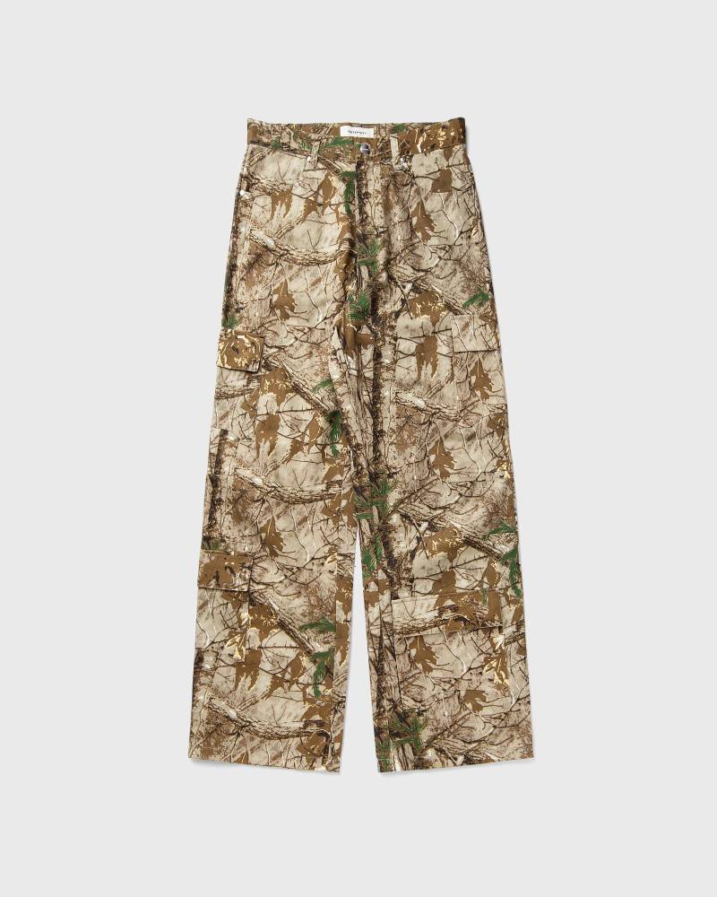 Reternity REAL TREE CAMO CARGO men Casual Pants beige in Größe:S von Reternity