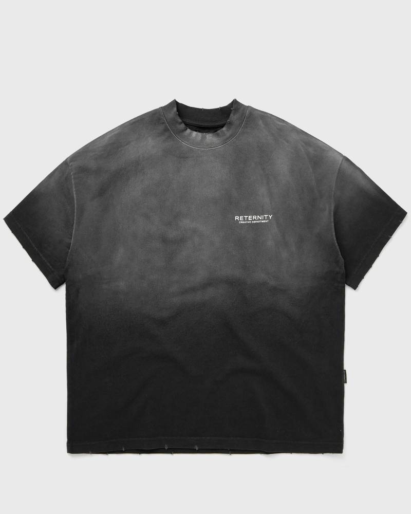 Reternity T-SHIRT CREATIVE DPT men Shortsleeves black in Größe:L von Reternity