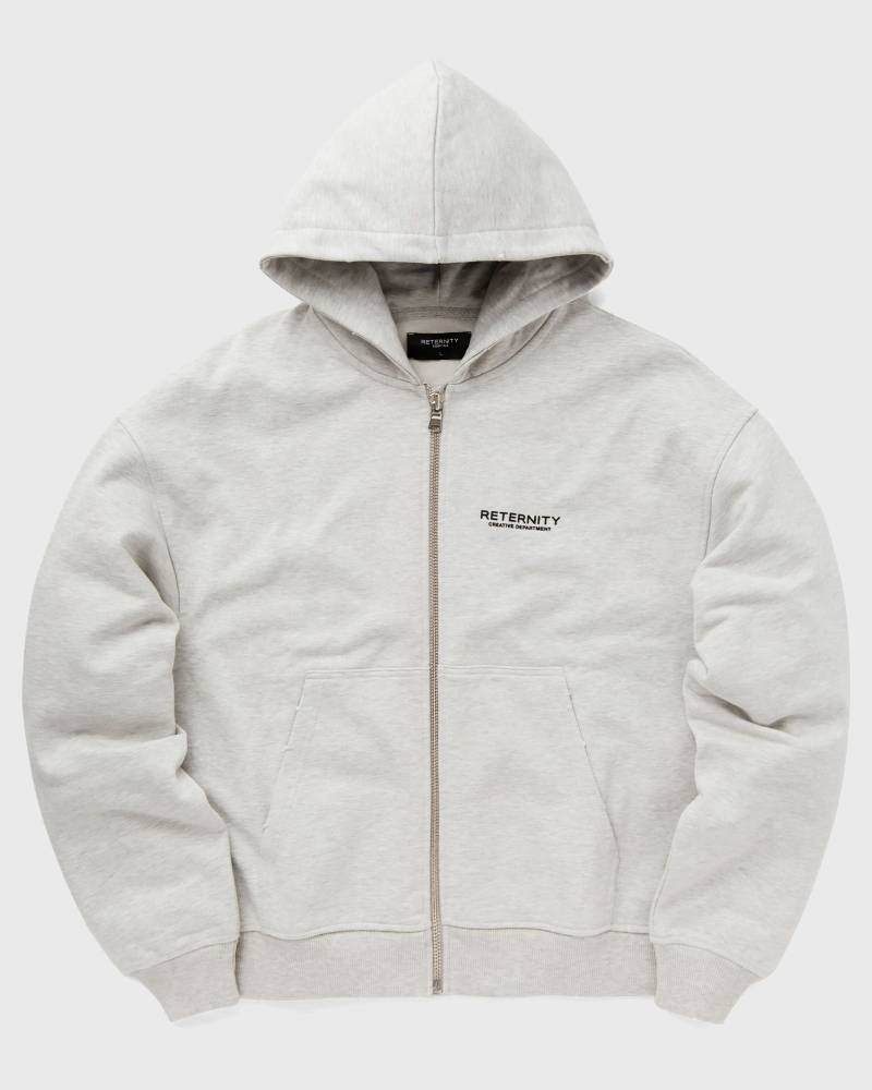 Reternity ZIP HOODIE CREATIVE DPT men Hoodies|Zippers grey in Größe:L von Reternity