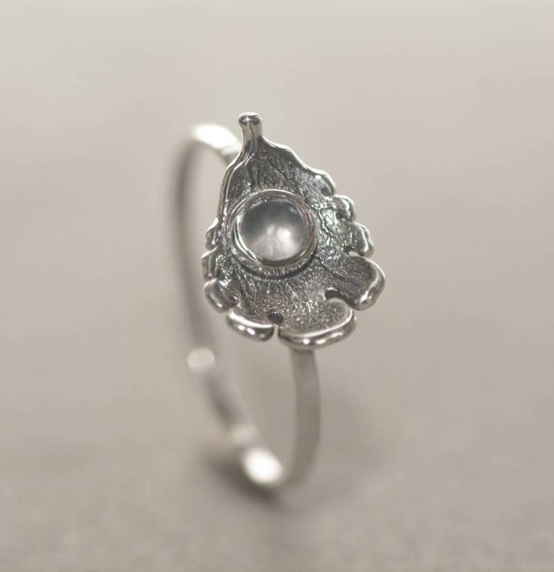 Silber Eichenblatt Ring von RethinkGold