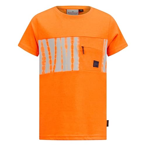 Retour denim de luxe Boy's Jilles T-Shirt, neon orange, 14-16 Jahre von Retour denim de luxe