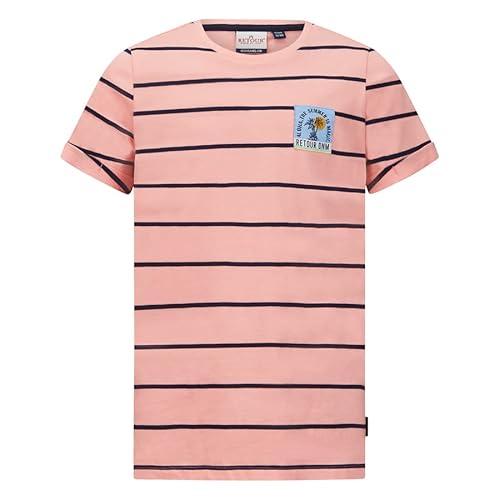 Retour Jeans Boys T-Shirt Max in The Color Fresh Coral von Retour denim de luxe