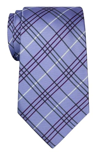 Retreez Herren Gewebte Krawatte Tartan Plaid Karo Manier 8 cm - violett von Retreez