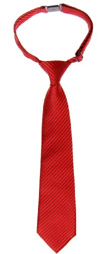 Retreez Jungen Gewebte vorgebundene Krawatte Textur Gestreifte - rot - 24 Monate – 4 Jahre von Retreez