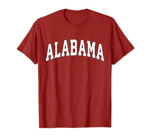 Alabama AL Vintage Sports Style 80er 90er Jahre Geschenke Männer Frauen Kinder T-Shirt Alabama AL Vintage Sports Style 80er 90er Jahre Geschenke Männer Frauen Kinder T-Shirt von Retro 1980s Alabama AL Shirts & Tees