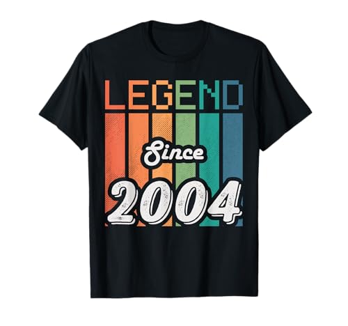 Retro 2004 20. Geburtstag Männer und Frauen 20 Jahre 2004 T-Shirt von Retro 2004 Geburtstagsgeschenk