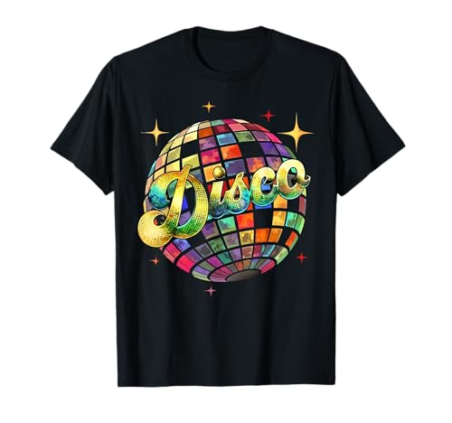 Vintage Disco Mama 70er 80er Jahre Tanzende Königin Kinder Mädchen Frauen T-Shirt von Retro 70s Disco Ball Vintage Party St