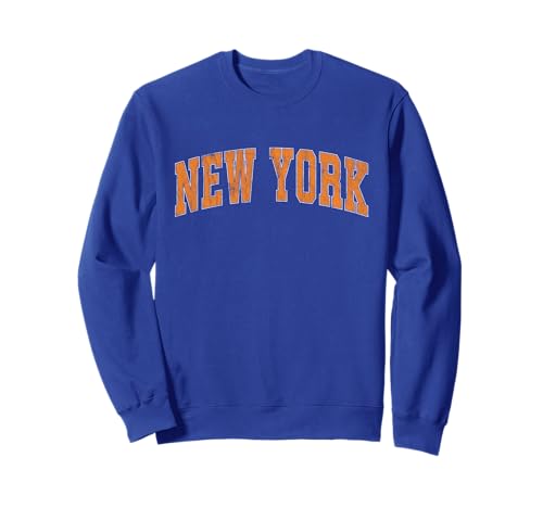 New York Vintage Sports Design Geschenke Männer Frauen Junge Mädchen Sweatshirt von Retro 80's New York T-Shirts & Gifts