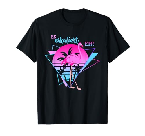 JGA Flamingo Mädelstrip Party Urlaub Frauen Damen T-Shirt JGA Flamingo Mädelstrip Party Urlaub Frauen Damen T-Shirt von Retro 80s 90s Vaporwave Synthwave