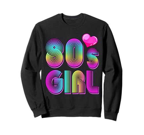 Retro 80er Jahre Mädchen Geburtstag Feier Geburtstag Königin Vintage Sweatshirt von Retro 80s Girl Birthday Birthday Queen