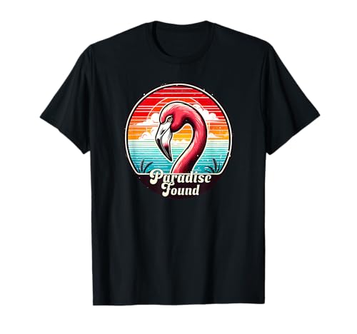 Retro Flamingo 80er 90er Jahre Vibes Männer Frauen Kinder lustig T-Shirt Retro Flamingo 80er 90er Jahre Vibes Männer Frauen Kinder lustig T-Shirt von Retro Animal Studio