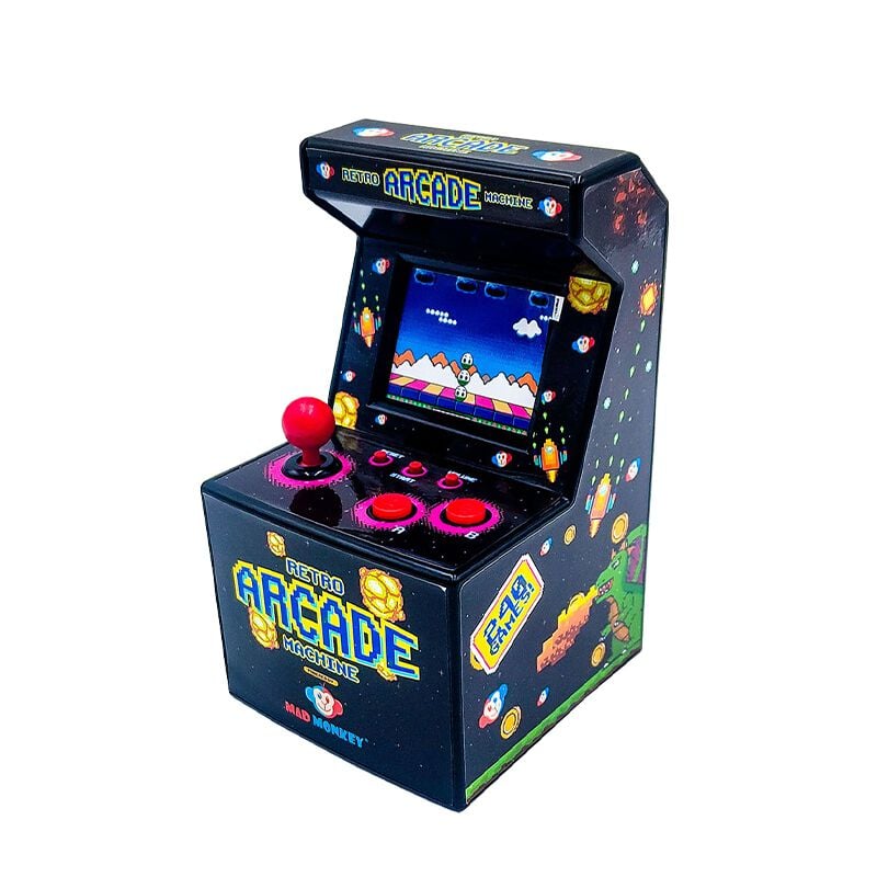Retro Arcade Retro Mini Arcade Machine - inklusive 240 x 8-Bit Spielen Spielzeug multicolor von Retro Arcade