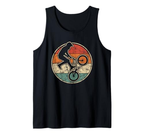 Vintage BMX Bike Biker Design für Herren und Kinder Retro Fahrrad Tank Top von Retro BMX Bike Lover Designs for Men And Kids