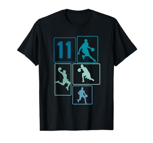 11. Geburtstag Basketball Spieler 11. Jahre Jungs Retro T-Shirt 11. Geburtstag Basketball Spieler 11. Jahre Jungs Retro T-Shirt von Retro Basketball Geburtstag Junge Spieler Geschenk