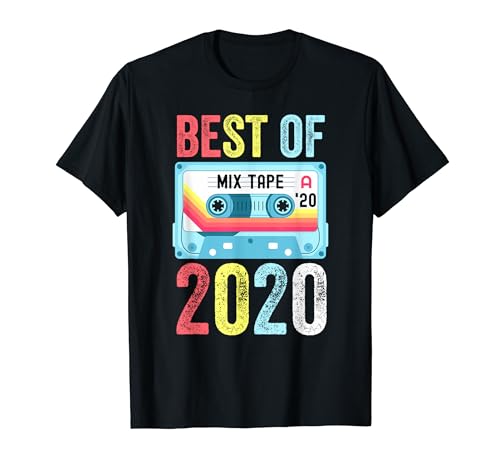 Retro Best Of 2020 Vintage Kassette Tape Männer Frauen T-Shirt Retro Best Of 2020 Vintage Kassette Tape Männer Frauen T-Shirt von Retro Best Of Birthday Design