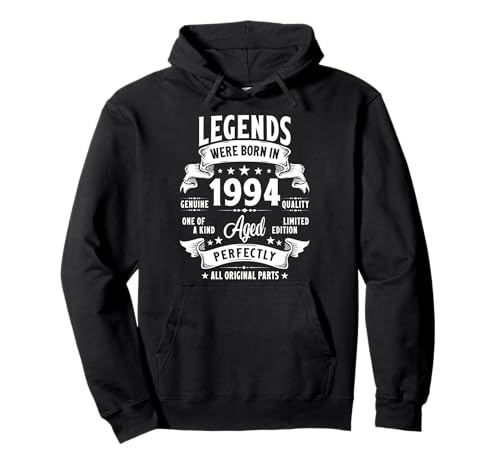 Vintage 1994 31 Jahre alte Geschenke für Männer Frauen 31. Geburtstag Pullover Hoodie Vintage 1994 31 Jahre alte Geschenke für Männer Frauen 31. Geburtstag Pullover Hoodie von Retro Birthday Gifts Co.
